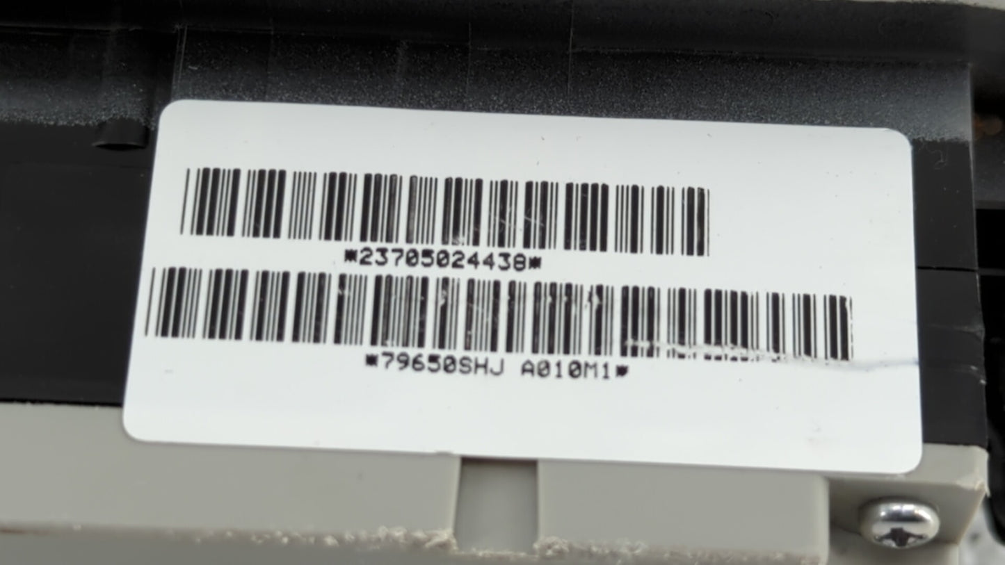 2005-2010 Honda Odyssey Climate Control Module Temperature AC/Heater Replacement P/N:79650SHJA010M1 79650SHJ A010M1 Fits OEM