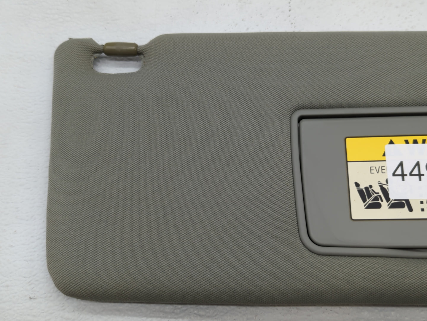 2006-2010 Honda Odyssey Sun Visor Shade Replacement Passenger Right Mirror Fits Fits 2006 2007 2008 2009 2010 OEM Used Auto 
