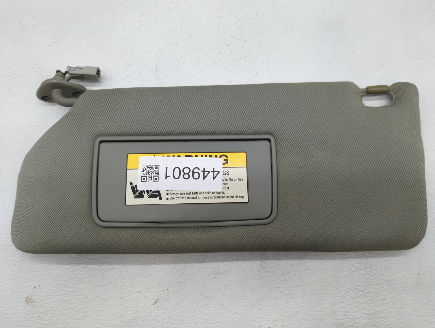 2006-2010 Honda Odyssey Sun Visor Shade Replacement Driver Left Mirror Fits Fits 2006 2007 2008 2009 2010 OEM Used Auto Part