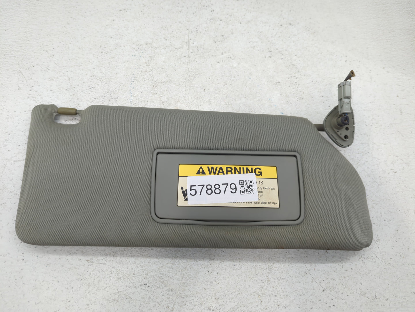 2006-2010 Honda Odyssey Sun Visor Shade Replacement Passenger Right Mirror Fits Fits 2006 2007 2008 2009 2010 OEM Used Auto 