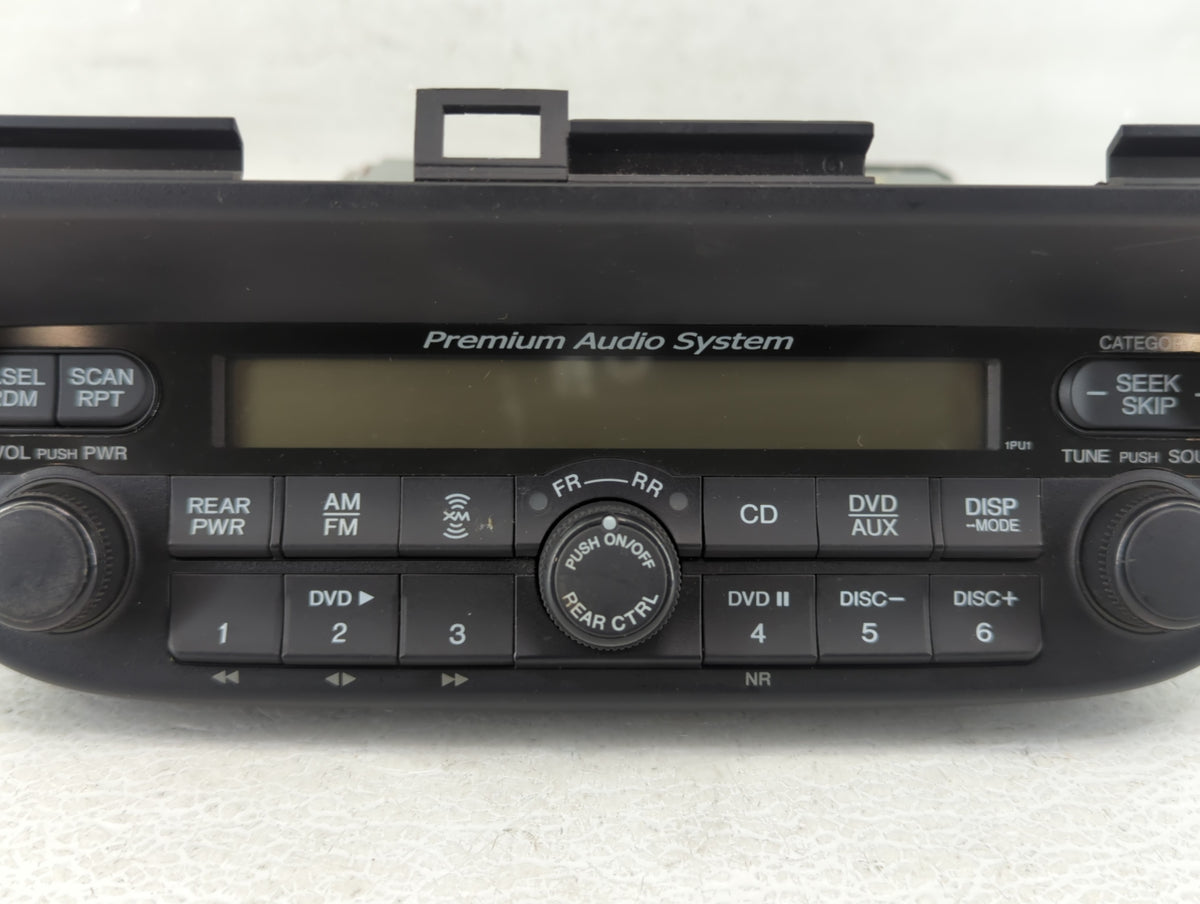 2005-2010 Honda Odyssey Am Fm Cd Player Radio Receiver 582969 - Oemusedautoparts1.com