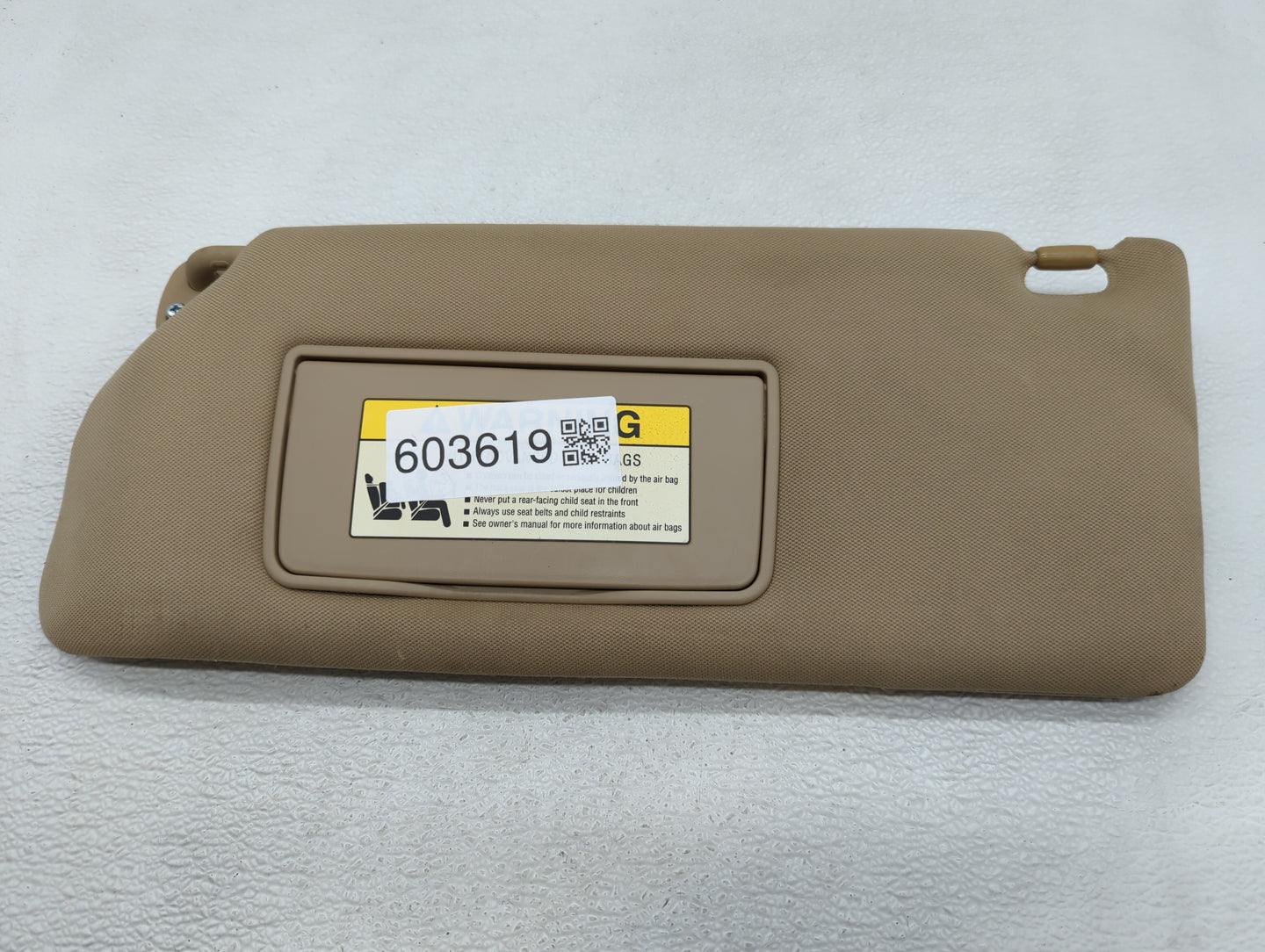 2006-2010 Honda Odyssey Sun Visor Shade Replacement Driver Left Mirror Fits Fits 2006 2007 2008 2009 2010 OEM Used Auto Part