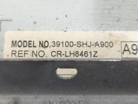 2005-2010 Honda Odyssey Radio AM FM Cd Player Receiver Replacement P/N:9100-SHJ-A900 Fits Fits 2005 2006 2007 2008 2009 2010