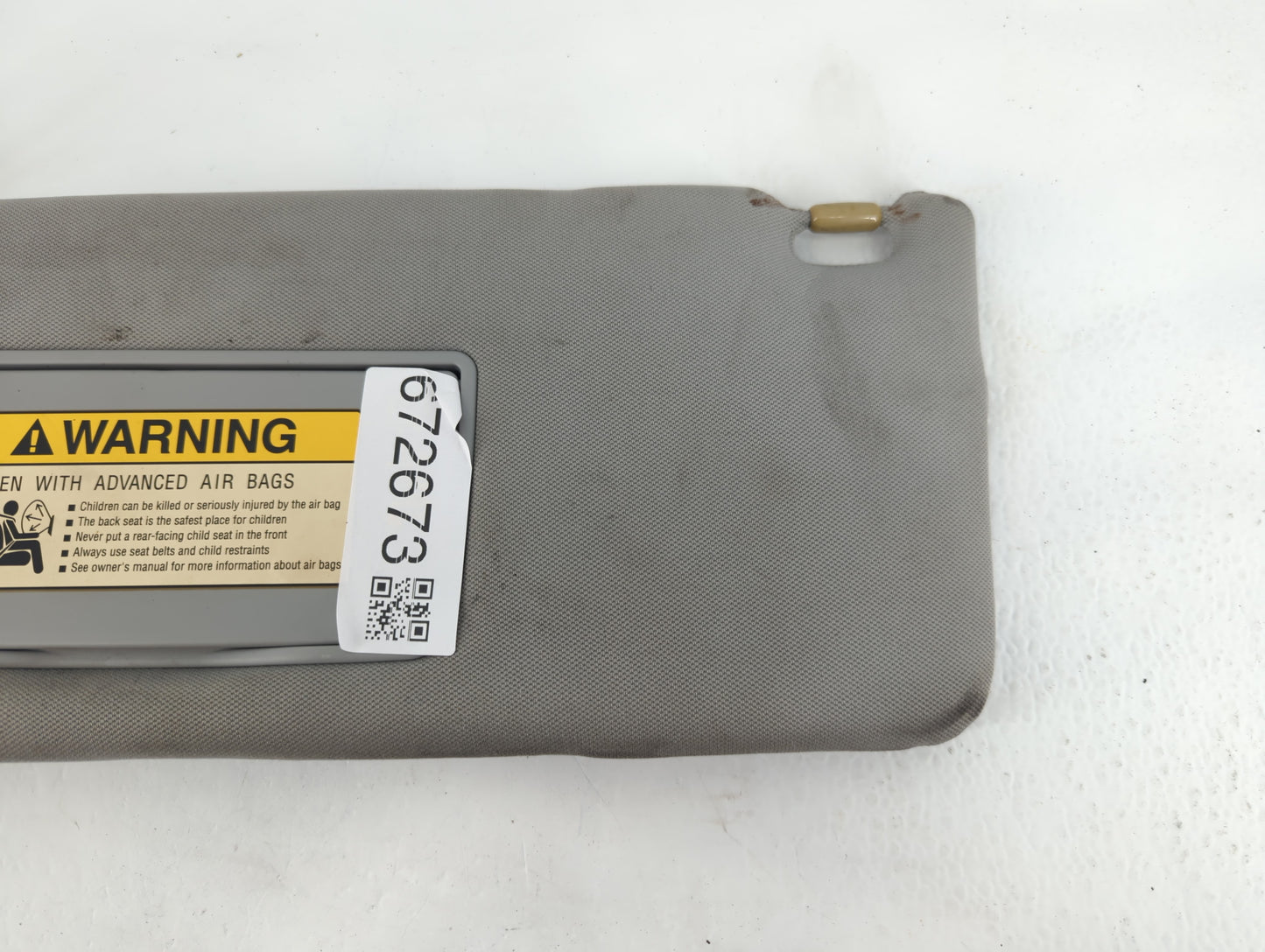 2006-2010 Honda Odyssey Sun Visor Shade Replacement Driver Left Mirror Fits Fits 2006 2007 2008 2009 2010 OEM Used Auto Part