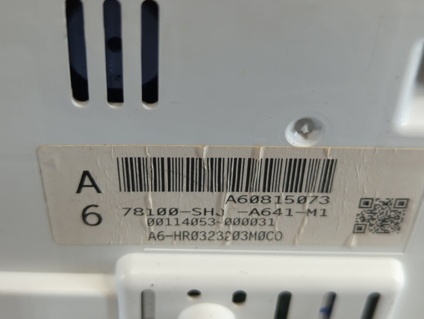 2005-2010 Honda Odyssey Instrument Cluster Speedometer Gauges P/N:A60815073 78100-SHJ-A641-M1 Fits OEM Used Auto Parts - Oem