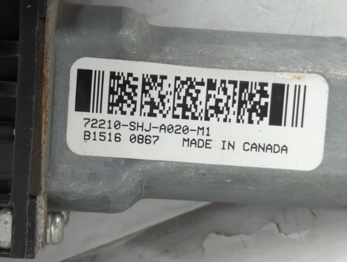 2005-2010 Honda Odyssey Used Window Regulator Passenger Front 745645 - Oemusedautoparts1.com