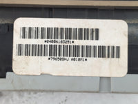 2005-2010 Honda Odyssey Climate Control Module Temperature AC/Heater Replacement Fits Fits 2005 2006 2007 2008 2009 2010 OEM