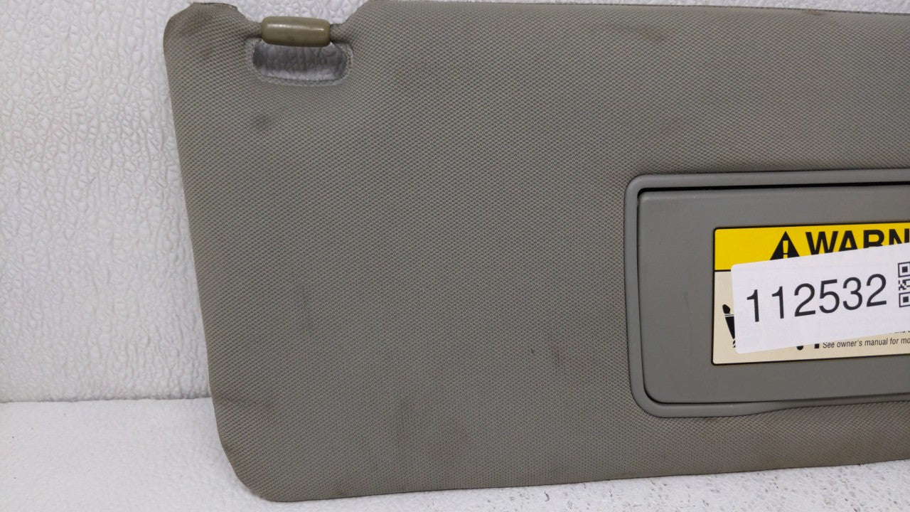 2006 Honda Odyssey Sun Visor Shade Replacement Passenger Right Mirror Fits Fits 2007 2008 2009 2010 OEM Used Auto Parts - Oe