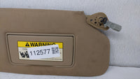 2006 Honda Odyssey Sun Visor Shade Replacement Passenger Right Mirror Fits Fits 2007 2008 2009 2010 OEM Used Auto Parts - Oe