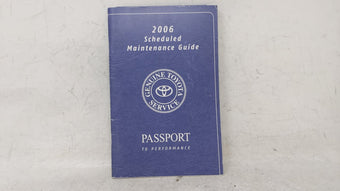 compare product 2006 Honda Passport Owners Manual Book Guide OEM Used Auto Parts