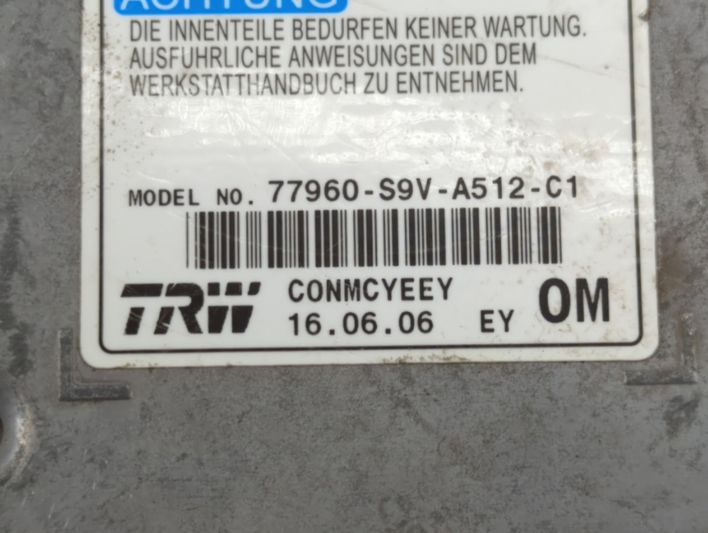 2006-2008 Honda Pilot Chassis Control Module Ccm Bcm Body Control - Oemusedautoparts1.com