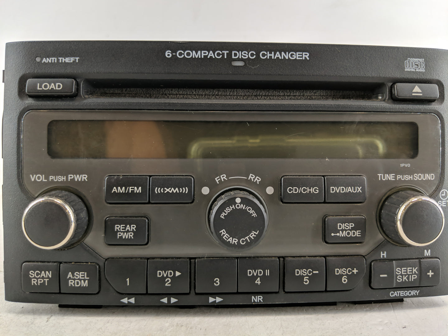 2006-2008 Honda Pilot Radio AM FM Cd Player Receiver Replacement Fits Fits 2006 2007 2008 OEM Used Auto Parts - Oemusedautop