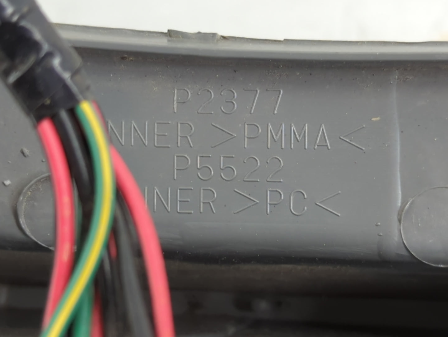 2006-2008 Honda Pilot Tail Light Assembly Passenger Right OEM Fits Fits 2006 2007 2008 OEM Used Auto Parts - Oemusedautopart