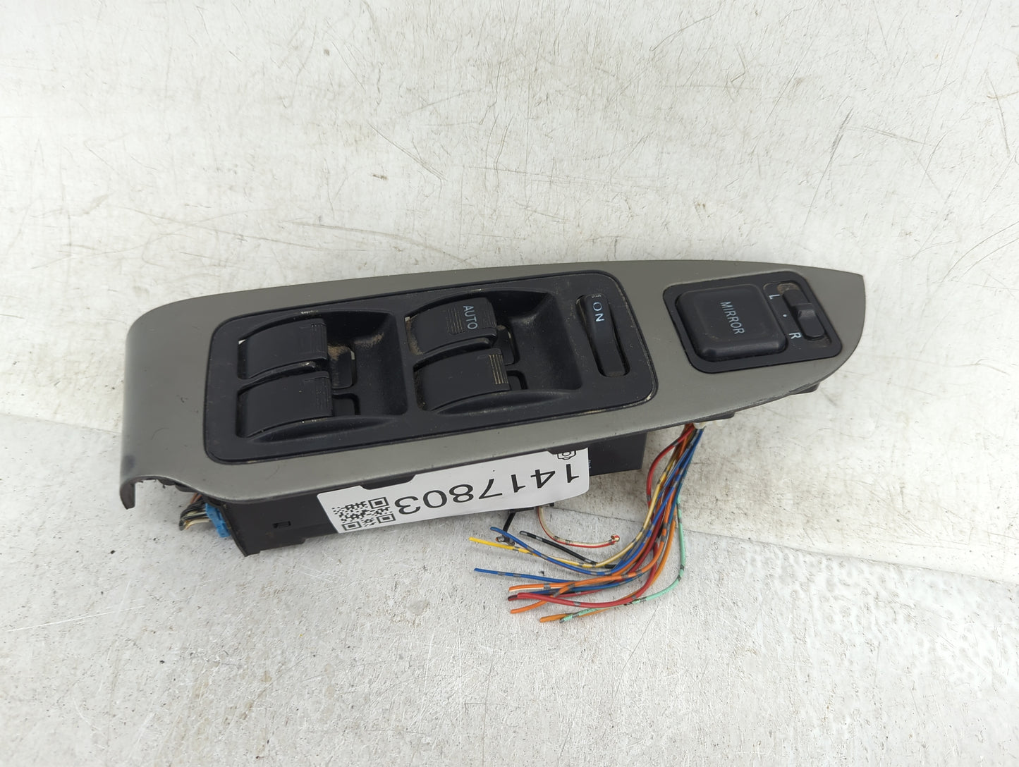 2006-2008 Honda Pilot Master Power Window Switch Replacement Driver Side Left P/N:35750-S9V-A020M1 Fits Fits 2006 2007 2008 