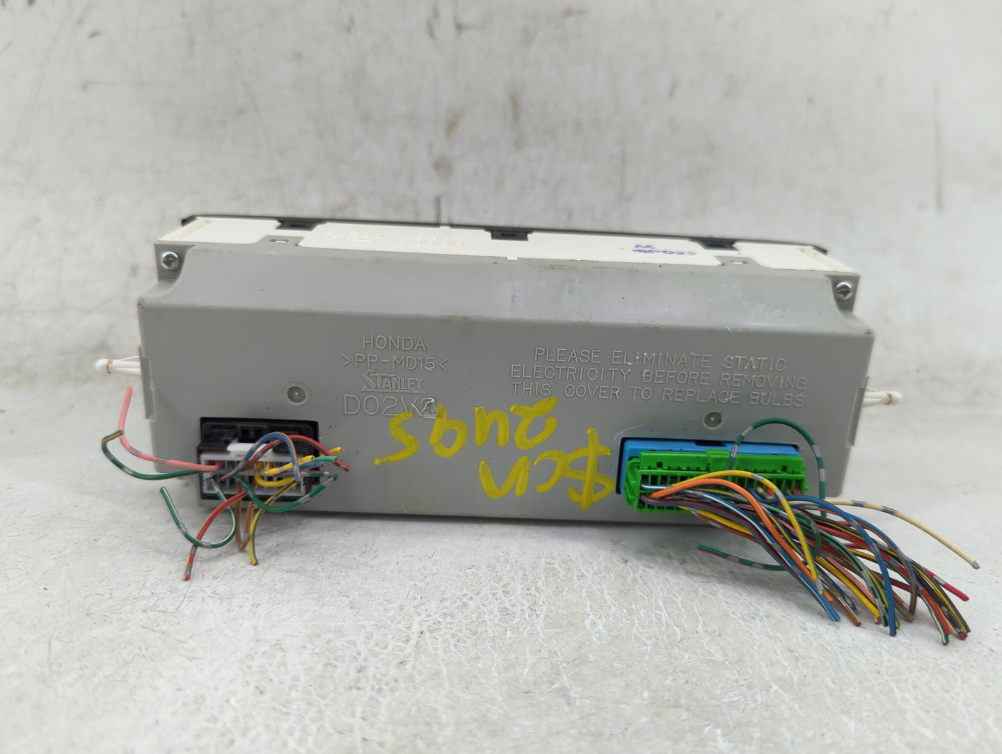 2003-2008 Honda Pilot Climate Control Module Temperature AC/Heater Replacement P/N:79600S9V A420M1 Fits OEM Used Auto Parts 