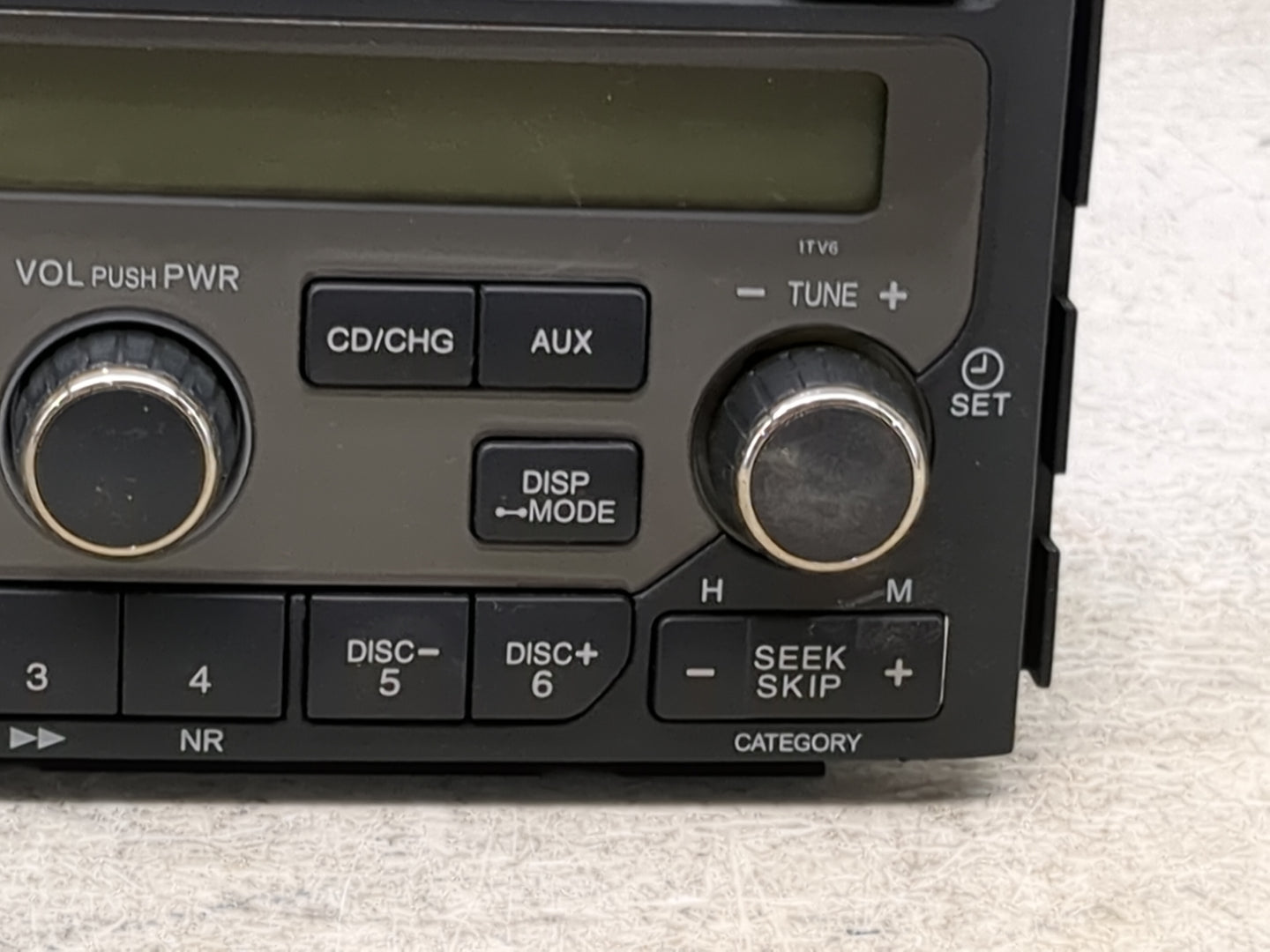 2006-2008 Honda Pilot Radio AM FM Cd Player Receiver Replacement P/N:39100-S9V-A600 CQ-EH8564Z Fits Fits 2006 2007 2008 OEM 