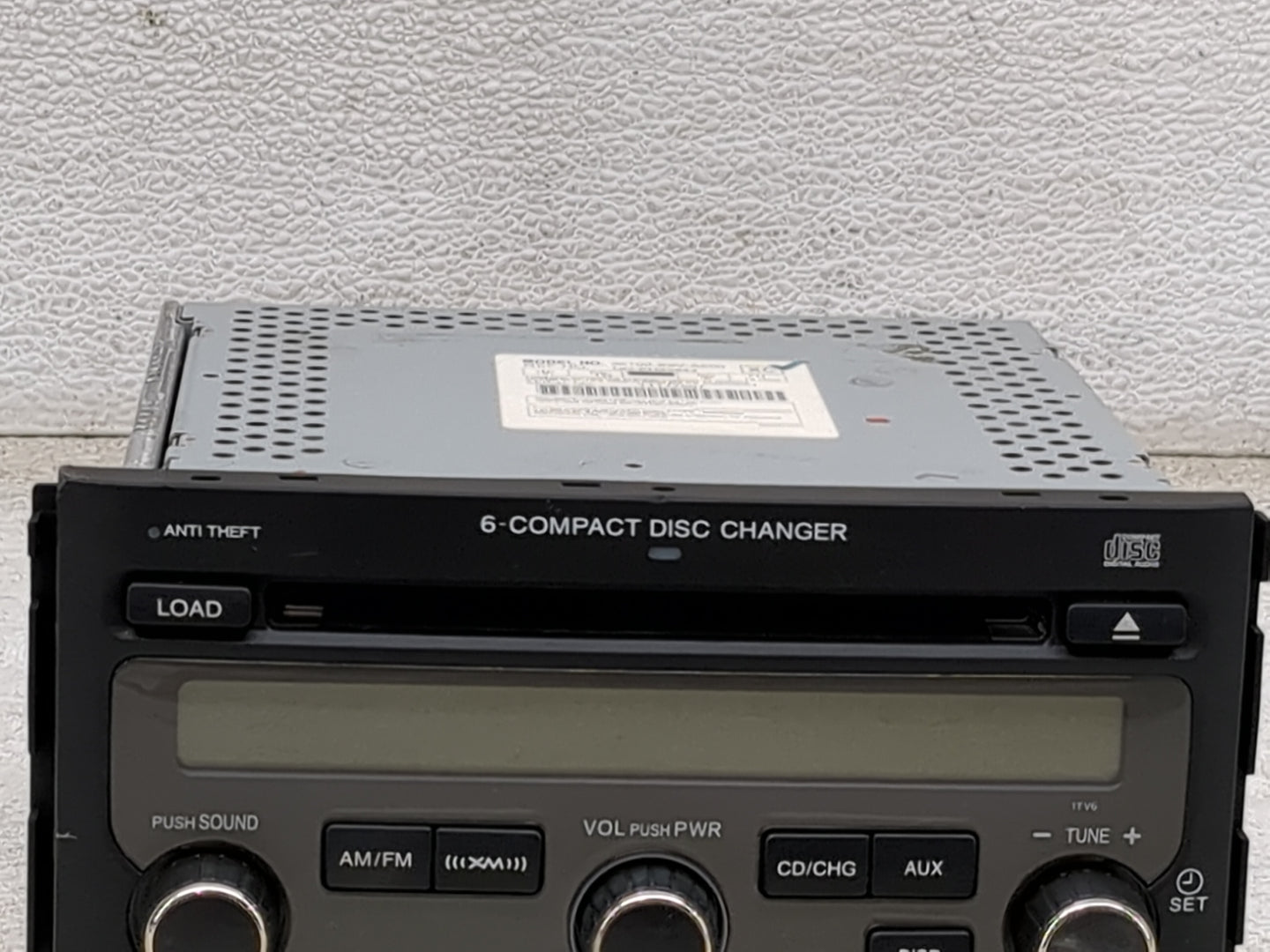 2006-2008 Honda Pilot Radio AM FM Cd Player Receiver Replacement P/N:39100-S9V-A600 CQ-EH8564Z Fits Fits 2006 2007 2008 OEM 
