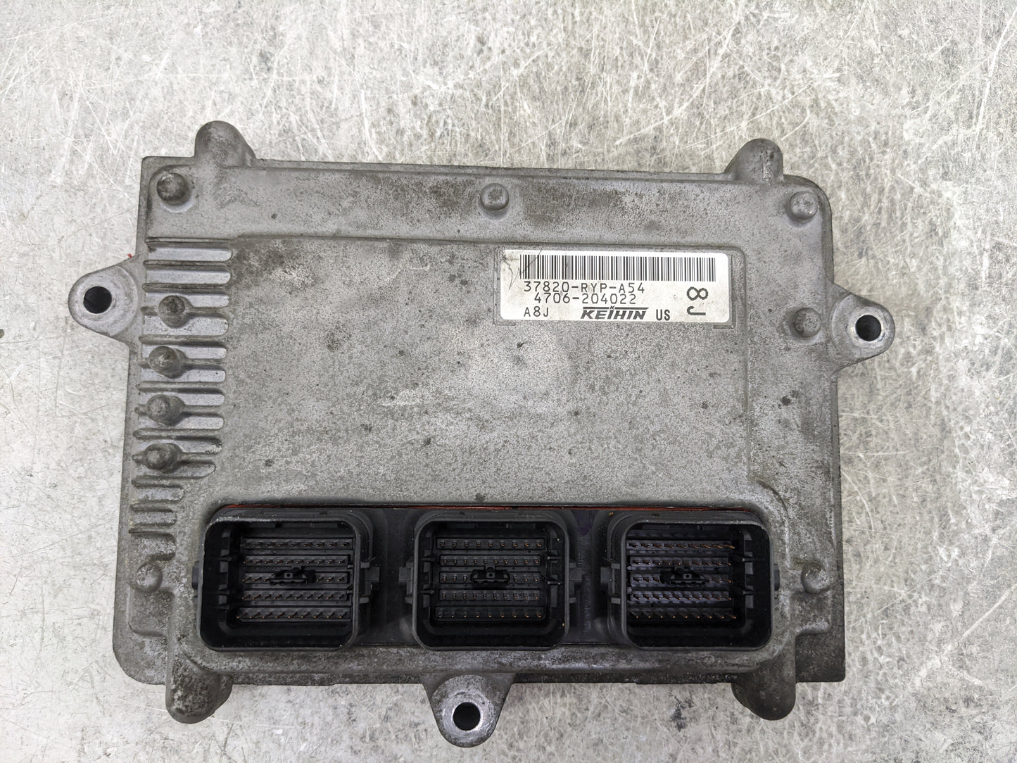 2006 Honda Pilot PCM Engine Control Computer ECU ECM PCU OEM P/N:37820-RYP-A54 4706-204022 Fits OEM Used Auto Parts - Oemuse