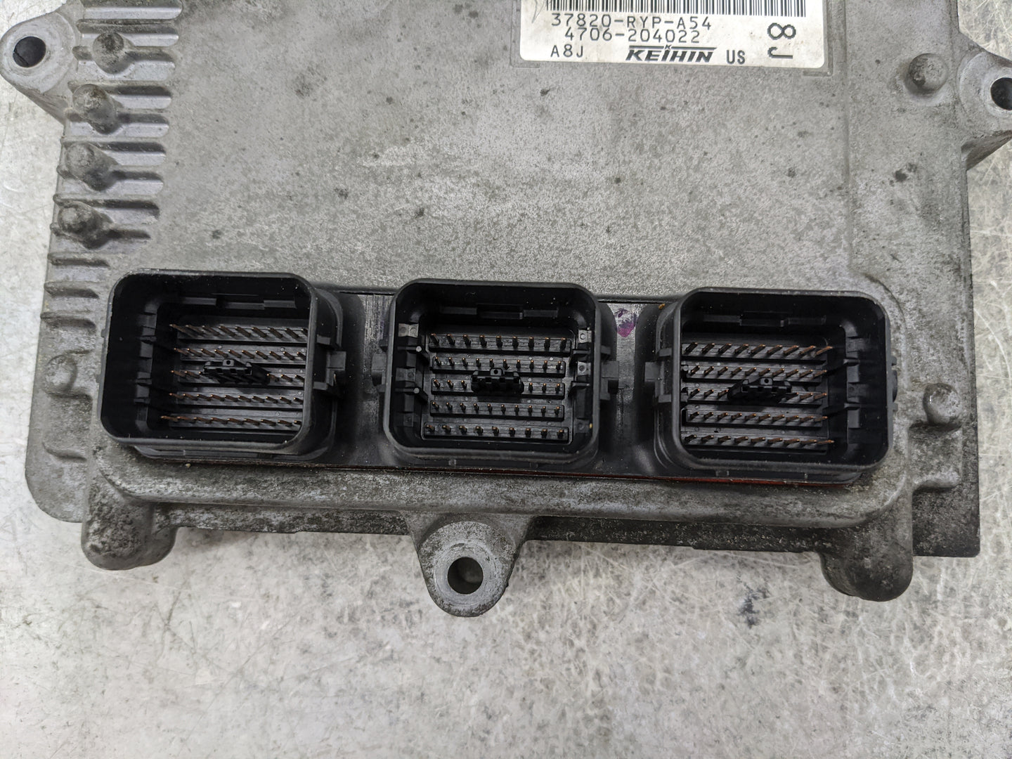 2006 Honda Pilot PCM Engine Control Computer ECU ECM PCU OEM P/N:37820-RYP-A54 4706-204022 Fits OEM Used Auto Parts - Oemuse