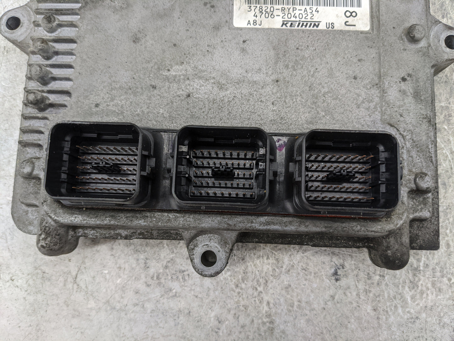 2006 Honda Pilot PCM Engine Control Computer ECU ECM PCU OEM P/N:37820-RYP-A54 4706-204022 Fits OEM Used Auto Parts - Oemuse