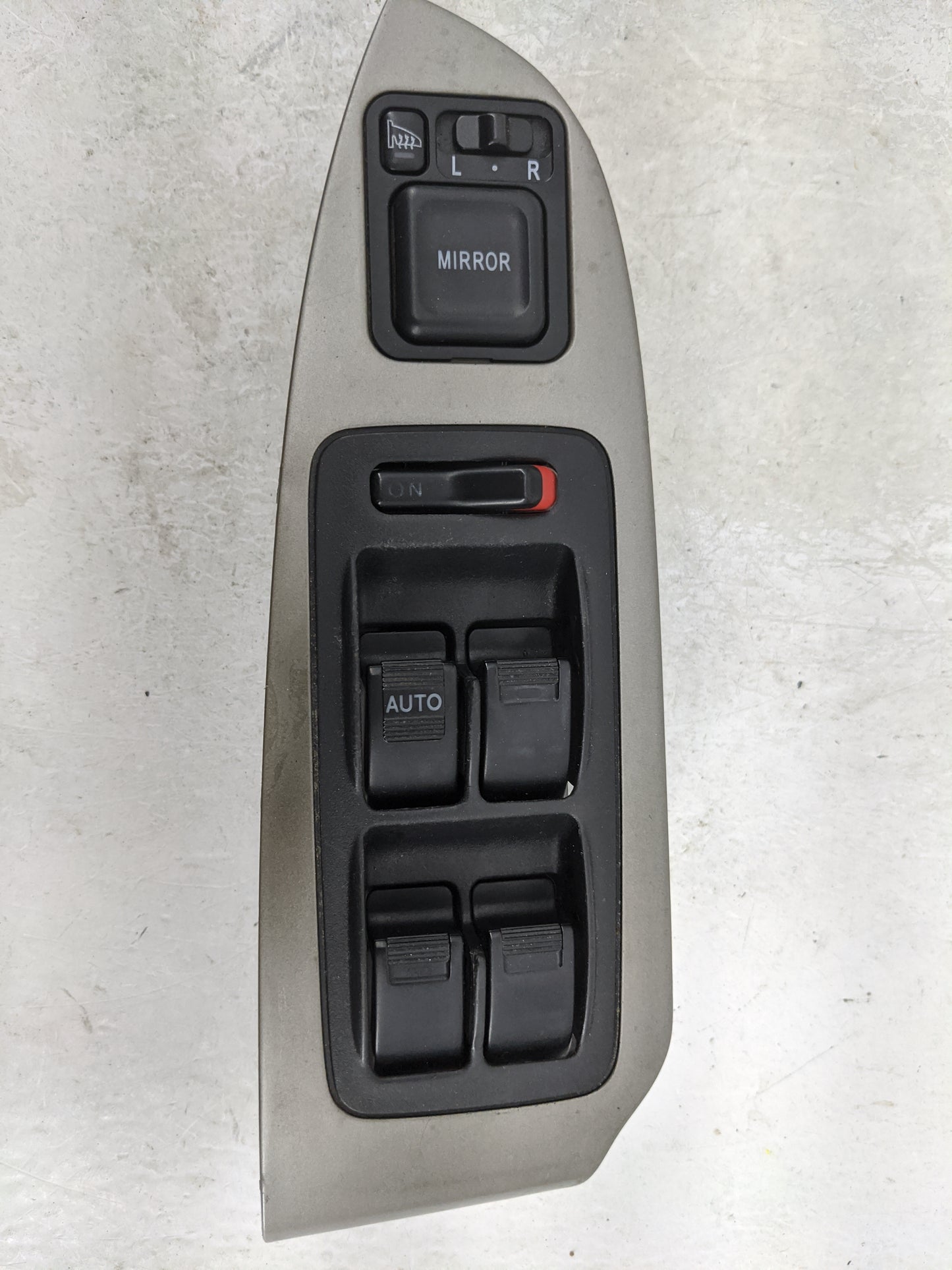 2006-2008 Honda Pilot Master Power Window Switch Replacement Driver Side Left P/N:35750-S9V-A110M1 Fits Fits 2006 2007 2008 
