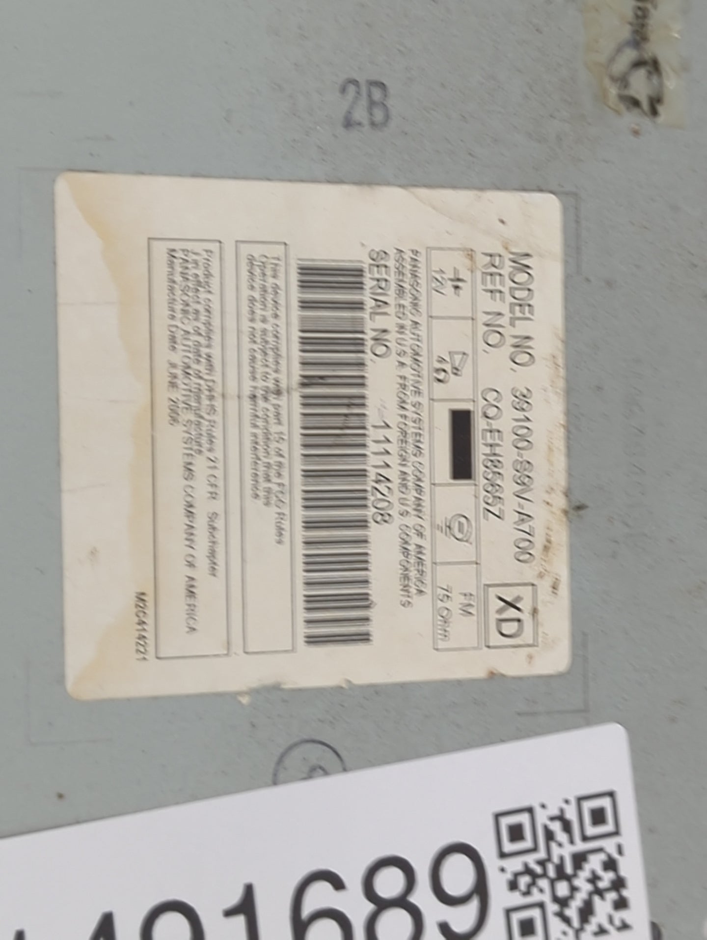 2003-2008 Honda Pilot Radio Cd Changer 39100-s9v-a700|cq-eh8665z - Oemusedautoparts1.com