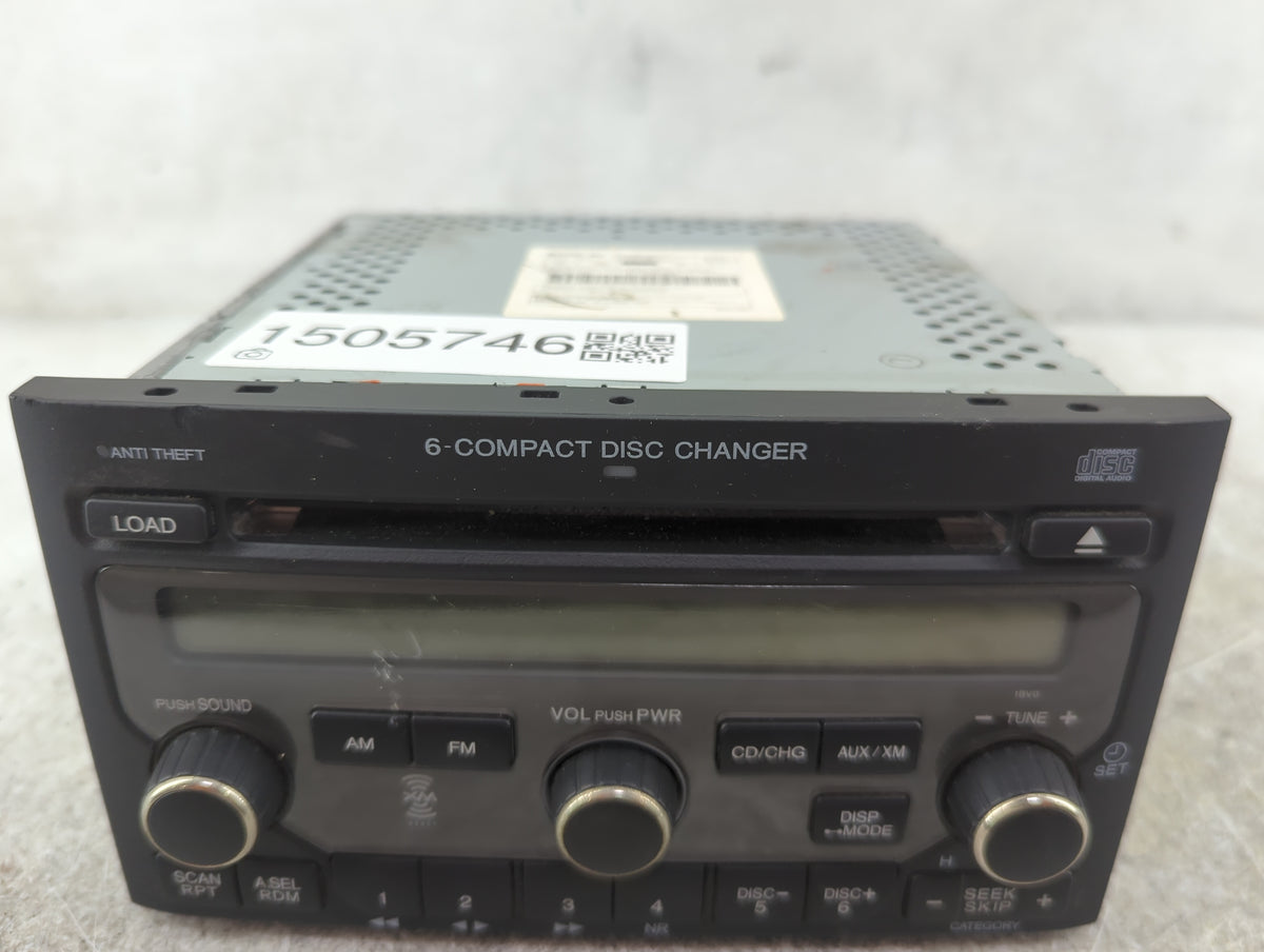 2006-2008 Honda Pilot Radio AM FM Cd Player Receiver Replacement P/N:39100-STW-A100 CQ-EH8560Z Fits Fits 2006 2007 2008 OEM 
