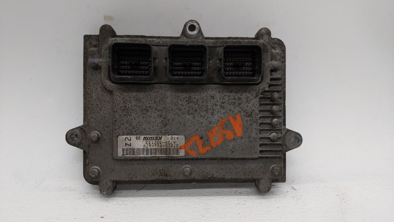 2006 Honda Pilot PCM Engine Control Computer ECU ECM PCU OEM P/N:37820-PVJ-A81 37820-PVJ-A79 Fits OEM Used Auto Parts - Oemu