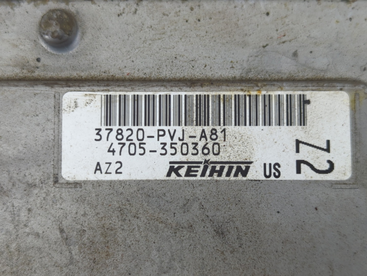 2006 Honda Pilot PCM Engine Control Computer ECU ECM PCU OEM P/N:37820-PVJ-A79 37820-PVJ-A81 Fits OEM Used Auto Parts - Oemu