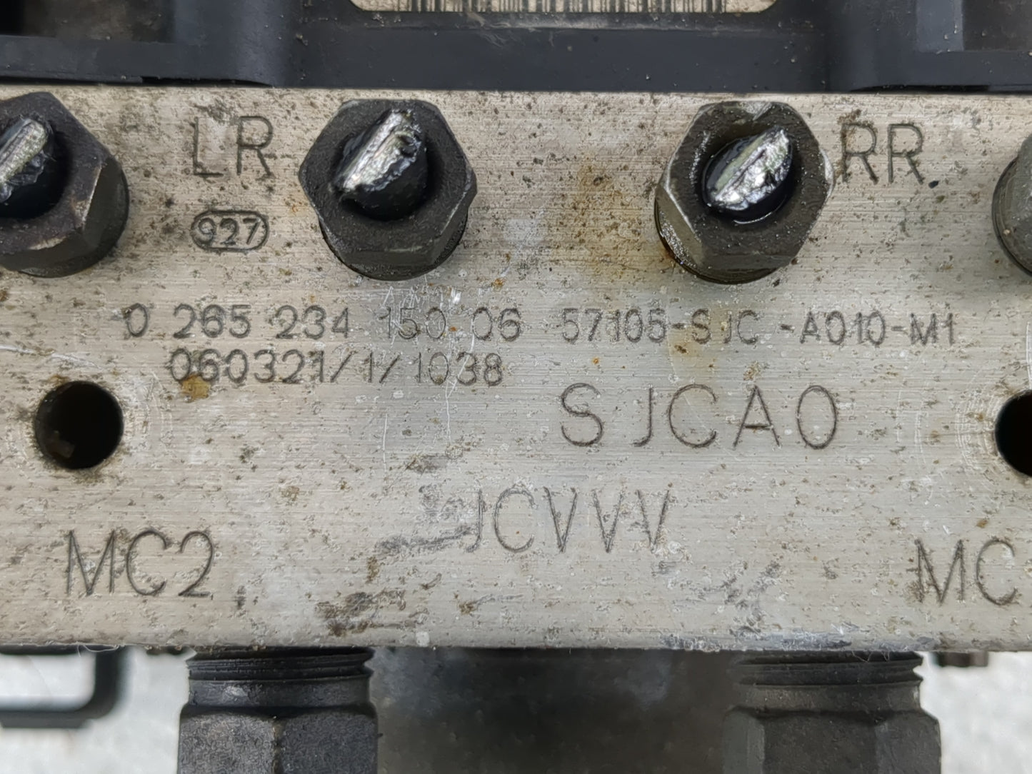2006-2008 Honda Ridgeline ABS Pump Control Module Replacement P/N:57105-SJC-A010-M1 Fits Fits 2006 2007 2008 OEM Used Auto P