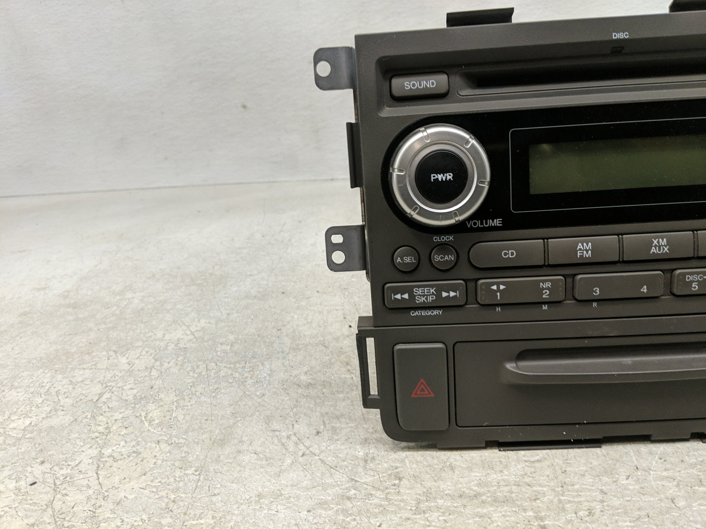 2006-2008 Honda Ridgeline Radio AM FM Cd Player Receiver Replacement P/N:39100-SJC-A001 Fits Fits 2006 2007 2008 OEM Used Au