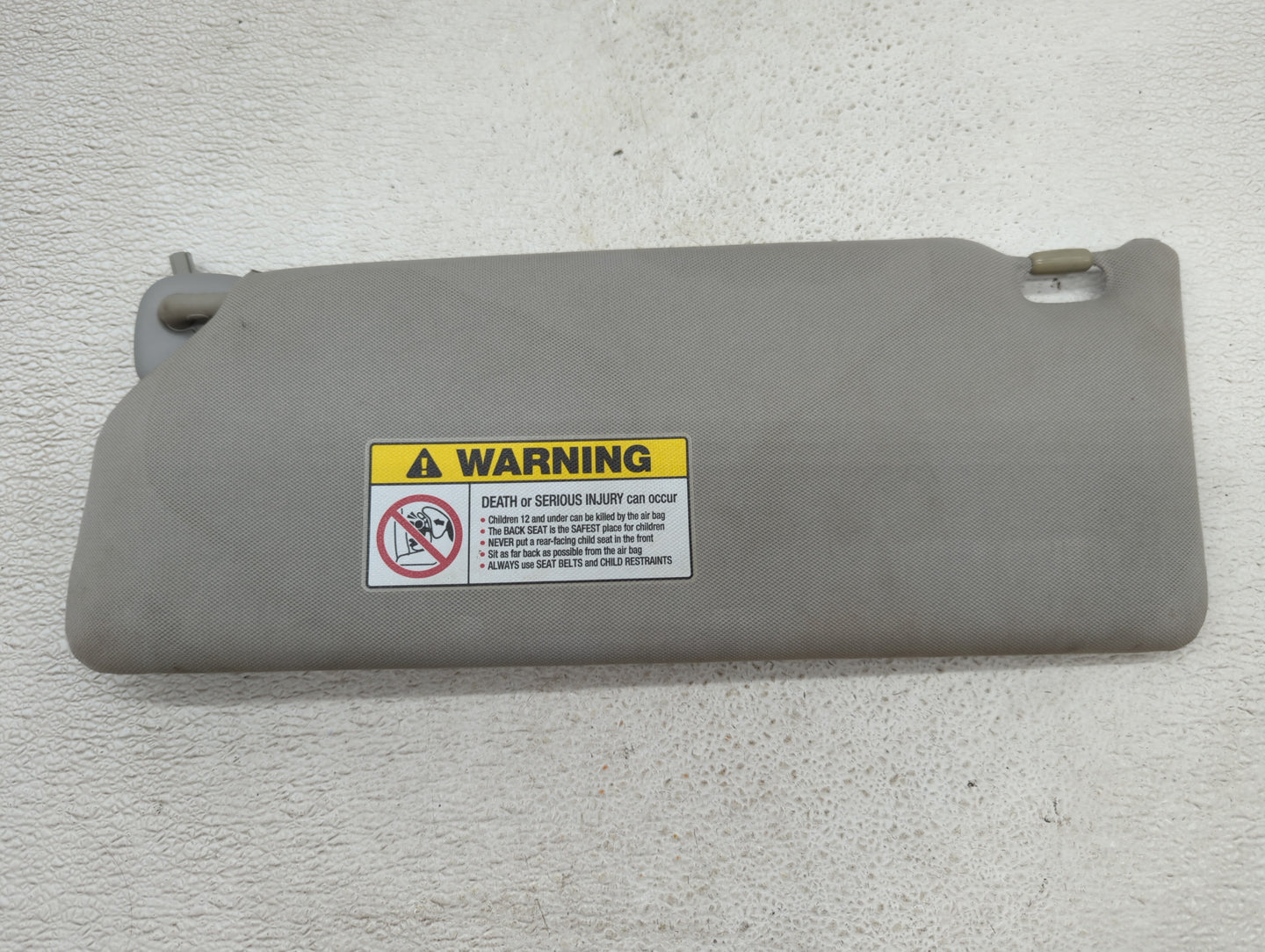 2006 Honda Ridgeline Sun Visor Shade Replacement Driver Left Mirror Fits OEM Used Auto Parts - Oemusedautoparts1.com
