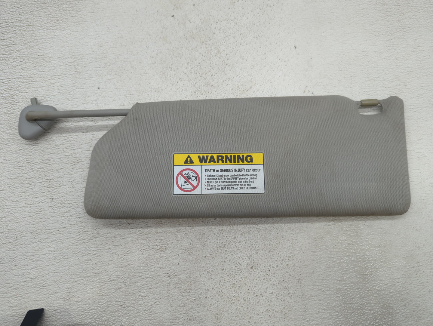 2006 Honda Ridgeline Sun Visor Shade Replacement Driver Left Mirror Fits OEM Used Auto Parts - Oemusedautoparts1.com