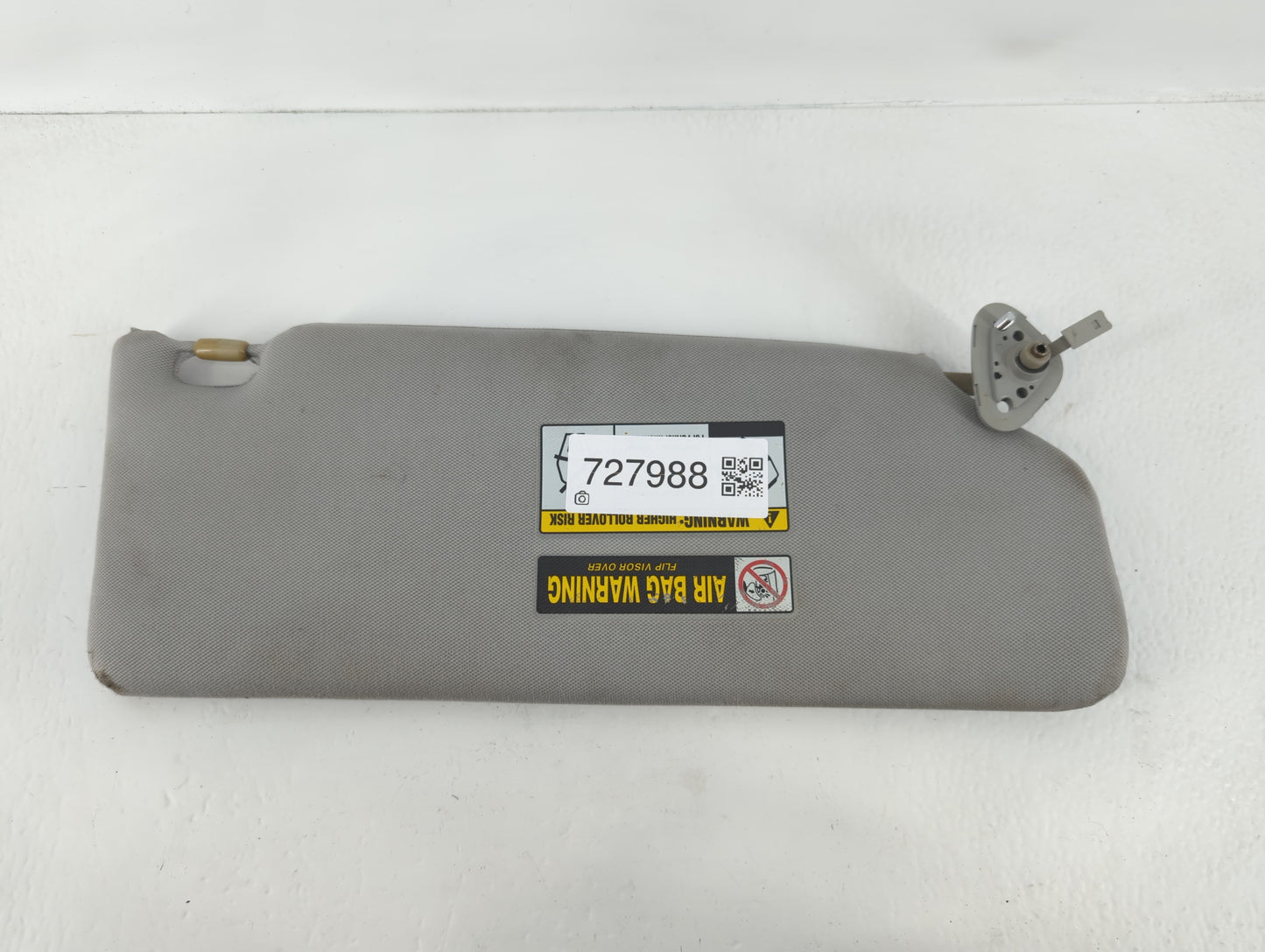 2006 Honda Ridgeline Sun Visor Shade Replacement Passenger Right Mirror Fits OEM Used Auto Parts - Oemusedautoparts1.com