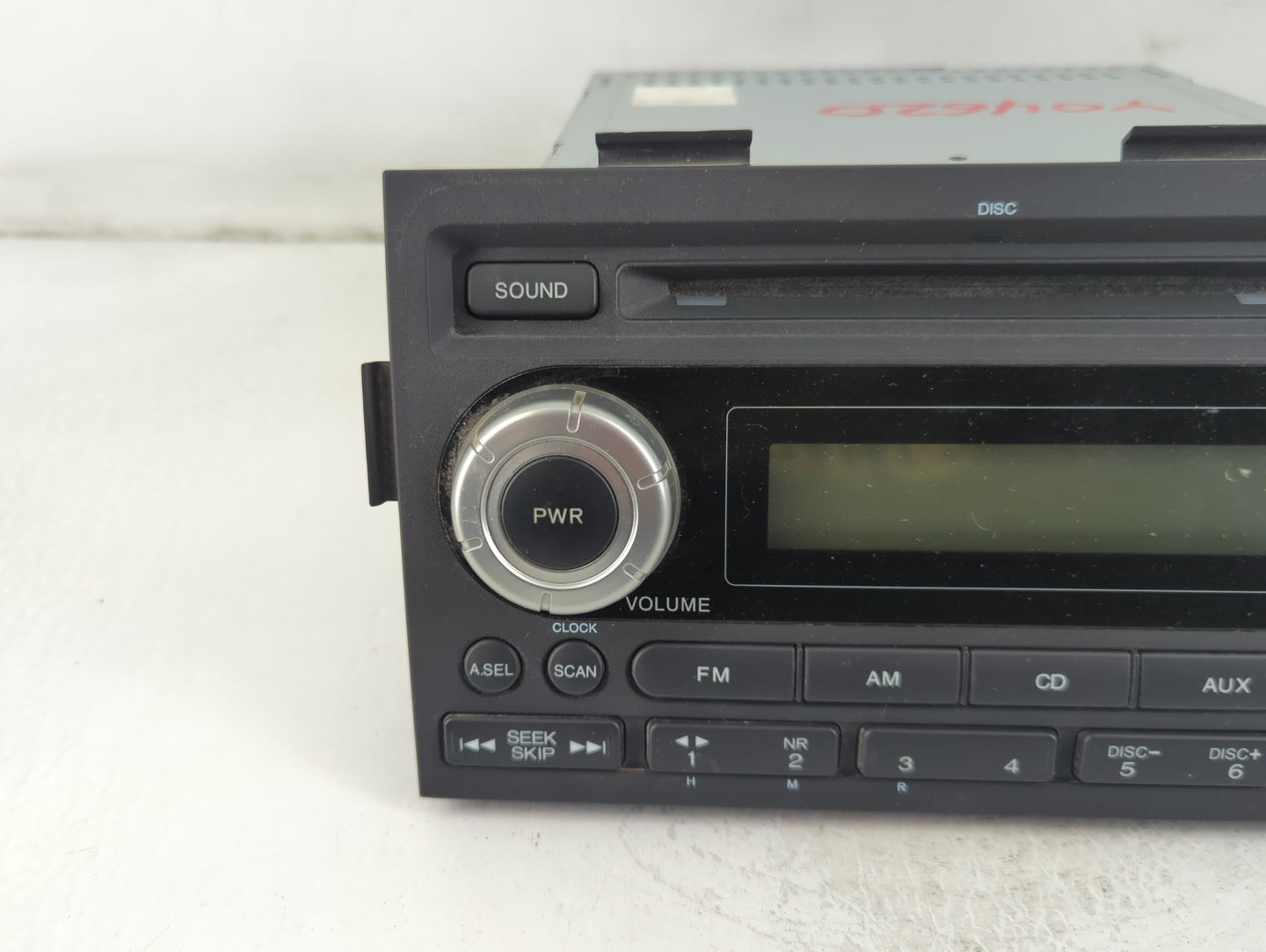 2006-2008 Honda Ridgeline Radio AM FM Cd Player Receiver Replacement P/N:39100-SJC-C000 Fits Fits 2006 2007 2008 OEM Used Au