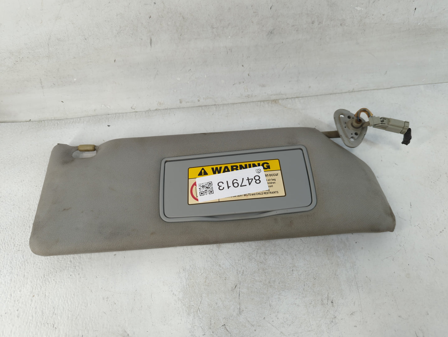 2006 Honda Ridgeline Sun Visor Shade Replacement Passenger Right Mirror Fits OEM Used Auto Parts - Oemusedautoparts1.com