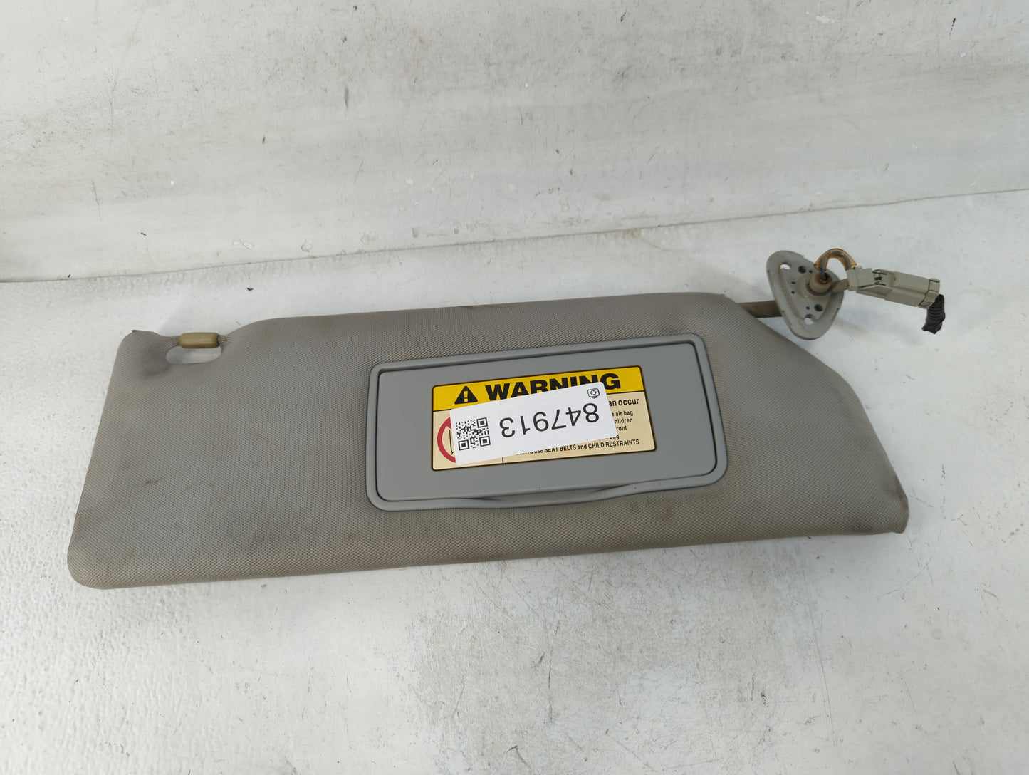 2006 Honda Ridgeline Sun Visor Shade Replacement Passenger Right Mirror Fits OEM Used Auto Parts - Oemusedautoparts1.com
