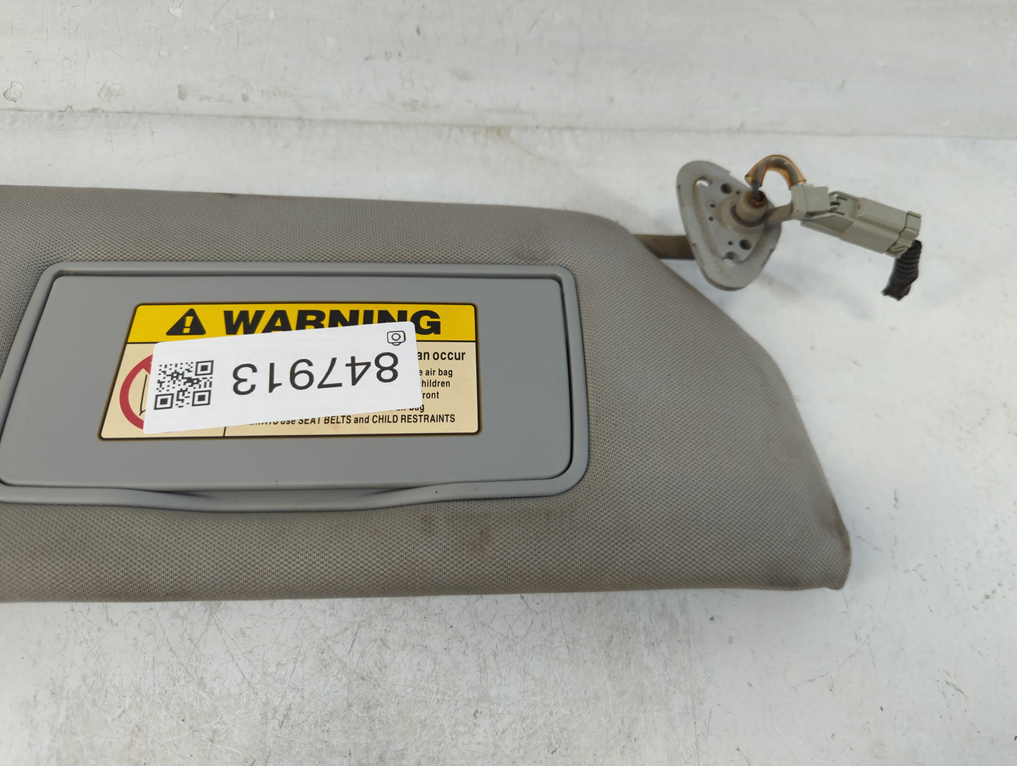 2006 Honda Ridgeline Sun Visor Shade Replacement Passenger Right Mirror Fits OEM Used Auto Parts - Oemusedautoparts1.com