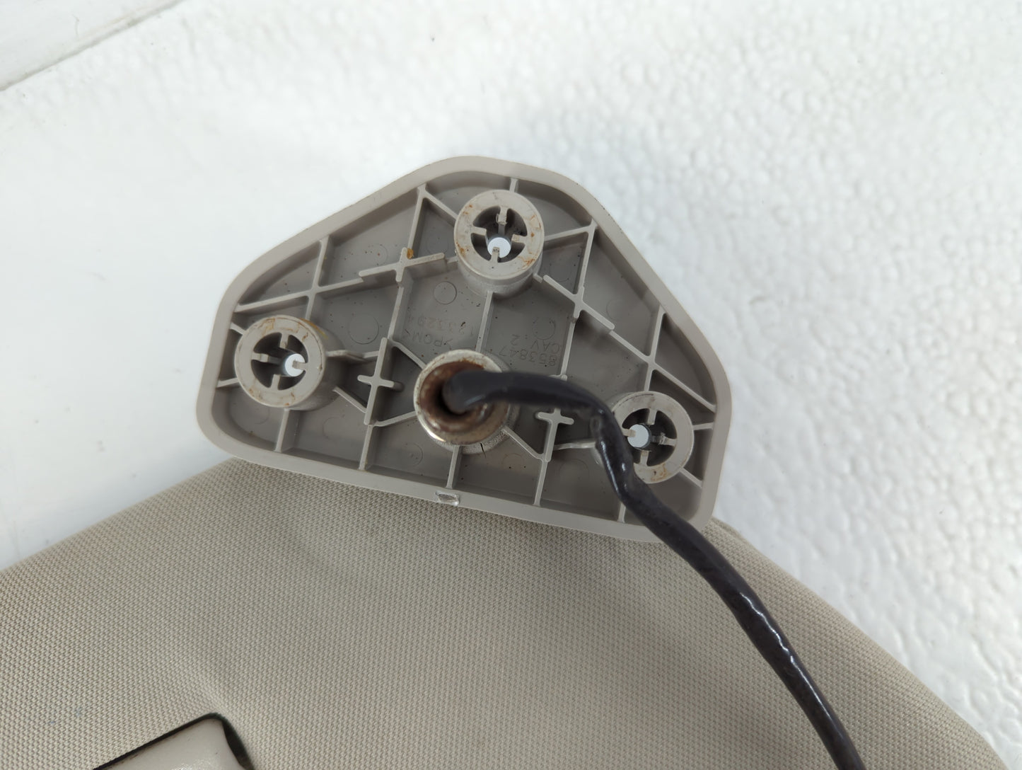 2006 Hummer H3 Sun Visor Shade Replacement Passenger Right Mirror Fits OEM Used Auto Parts - Oemusedautoparts1.com