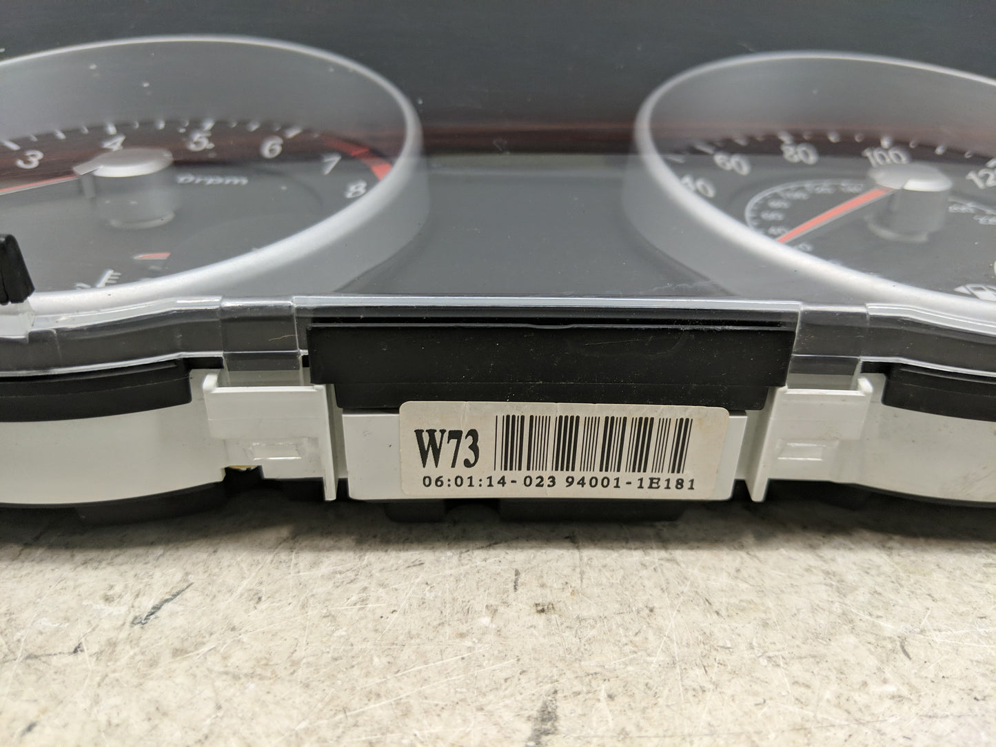 2006-2008 Hyundai Accent Instrument Cluster Speedometer Gauges P/N:94001-1E181 Fits Fits 2006 2007 2008 OEM Used Auto Parts 