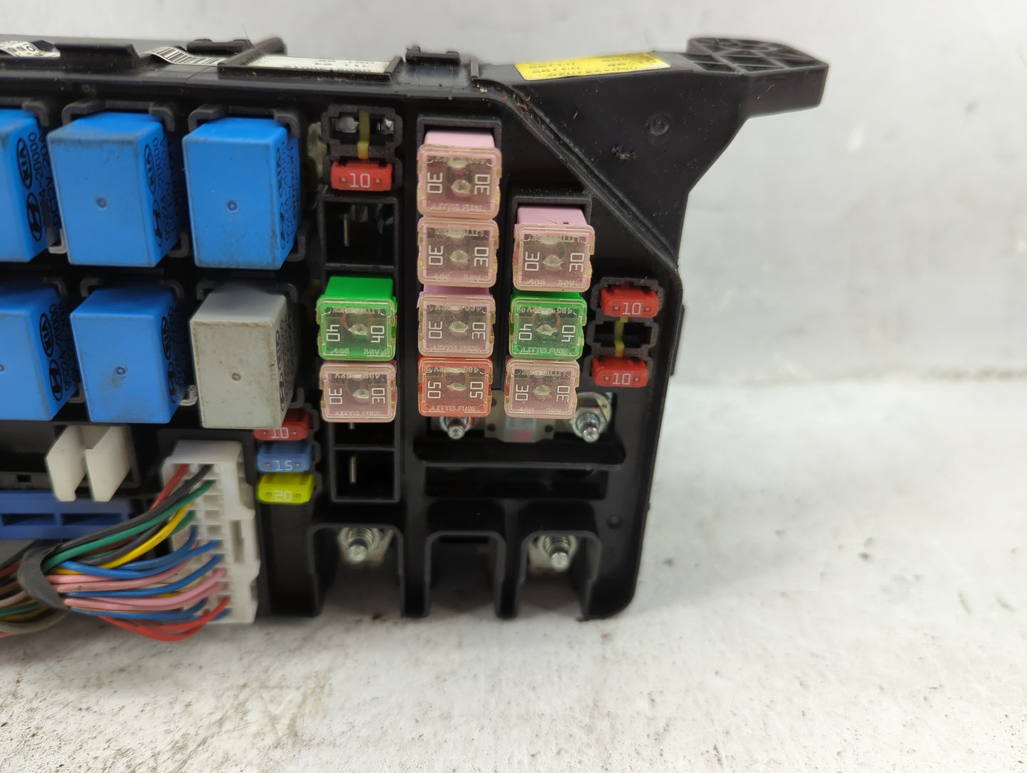 2006-2011 Hyundai Accent Fusebox Fuse Box Panel Relay Module P/N:91219-1E194 91203 1E020 Fits Fits 2006 2007 2008 2009 2010 
