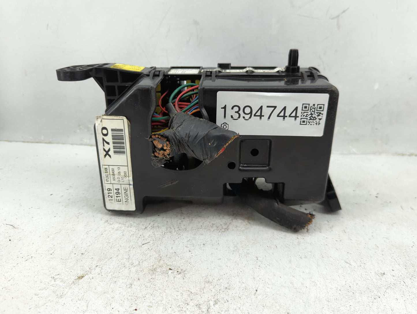 2006-2011 Hyundai Accent Fusebox Fuse Box Panel Relay Module P/N:91219-1E194 91203 1E020 Fits Fits 2006 2007 2008 2009 2010 