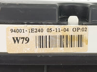 2006 Hyundai Accent Instrument Cluster Speedometer Gauges P/N:94001-1E240 Miles: Fits OEM Used Auto Parts - Oemusedautoparts