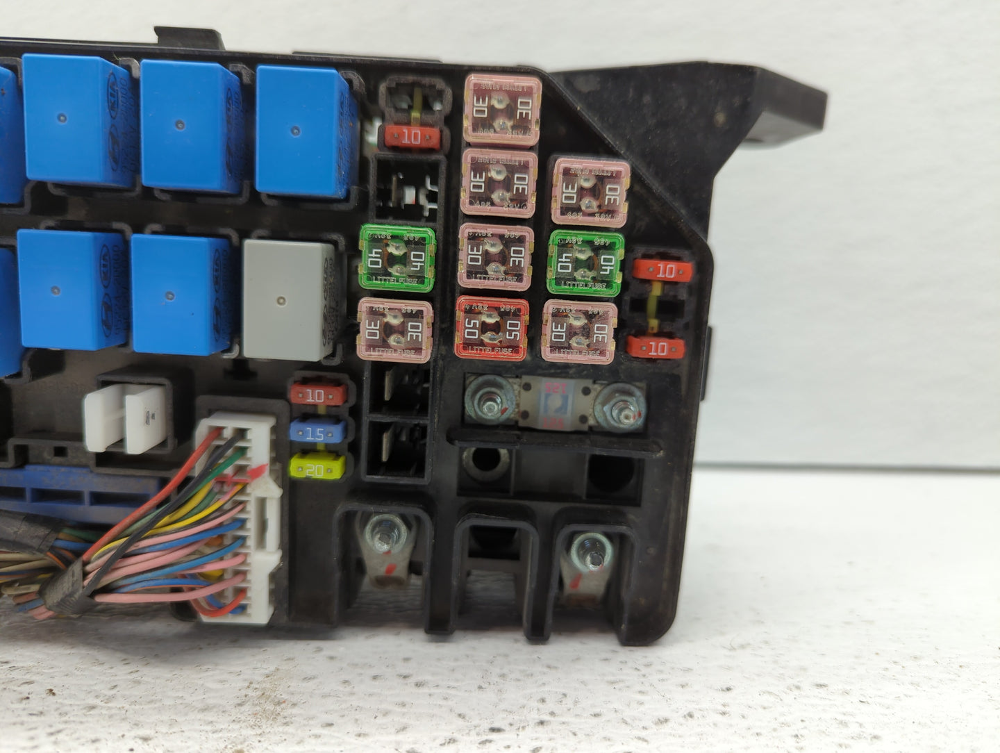 2006-2011 Hyundai Accent Fusebox Fuse Box Panel Relay Module P/N:91282-1E990 91203-1E020 Fits Fits 2006 2007 2008 2009 2010 