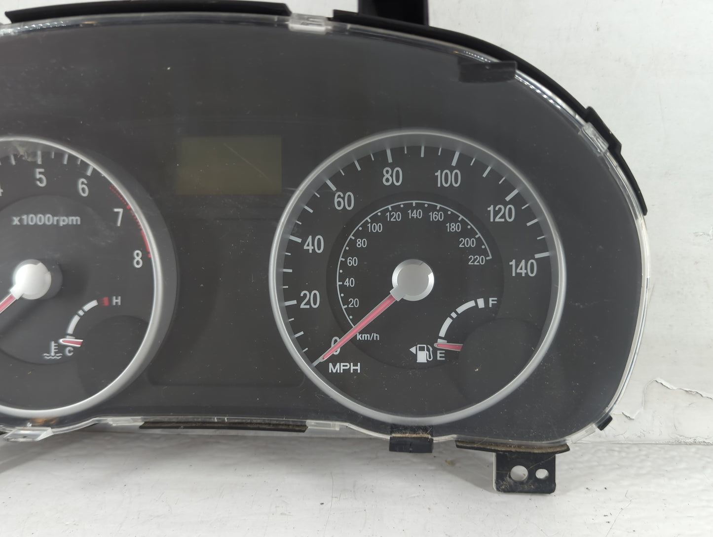 2006-2008 Hyundai Accent Instrument Cluster Speedometer Gauges Fits Fits 2006 2007 2008 OEM Used Auto Parts - Oemusedautopar