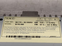 2006-2008 Hyundai Azera Radio AM FM Cd Player Receiver Replacement P/N:96170-3L100A9 961703L100A9 Fits Fits 2006 2007 2008 O