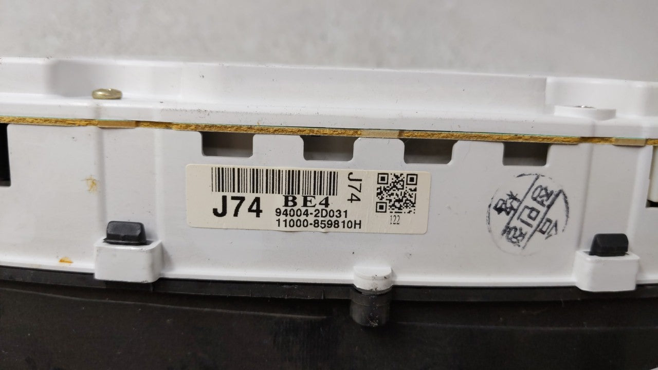2004-2006 Hyundai Elantra Instrument Cluster Speedometer Gauges P/N:94004-2D031 Fits Fits 2004 2005 2006 OEM Used Auto Parts