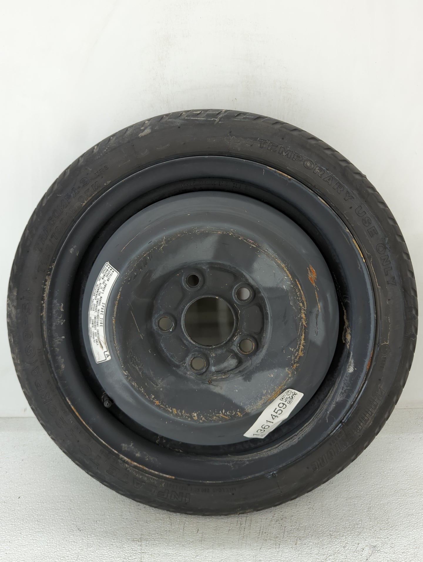 1992-2006 Hyundai Elantra Spare Donut Tire Wheel Rim Oem - Oemusedautoparts1.com