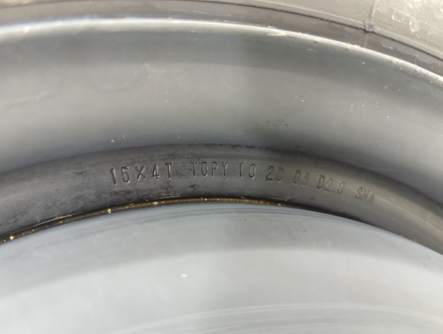 1992-2006 Hyundai Elantra Spare Donut Tire Wheel Rim Oem - Oemusedautoparts1.com