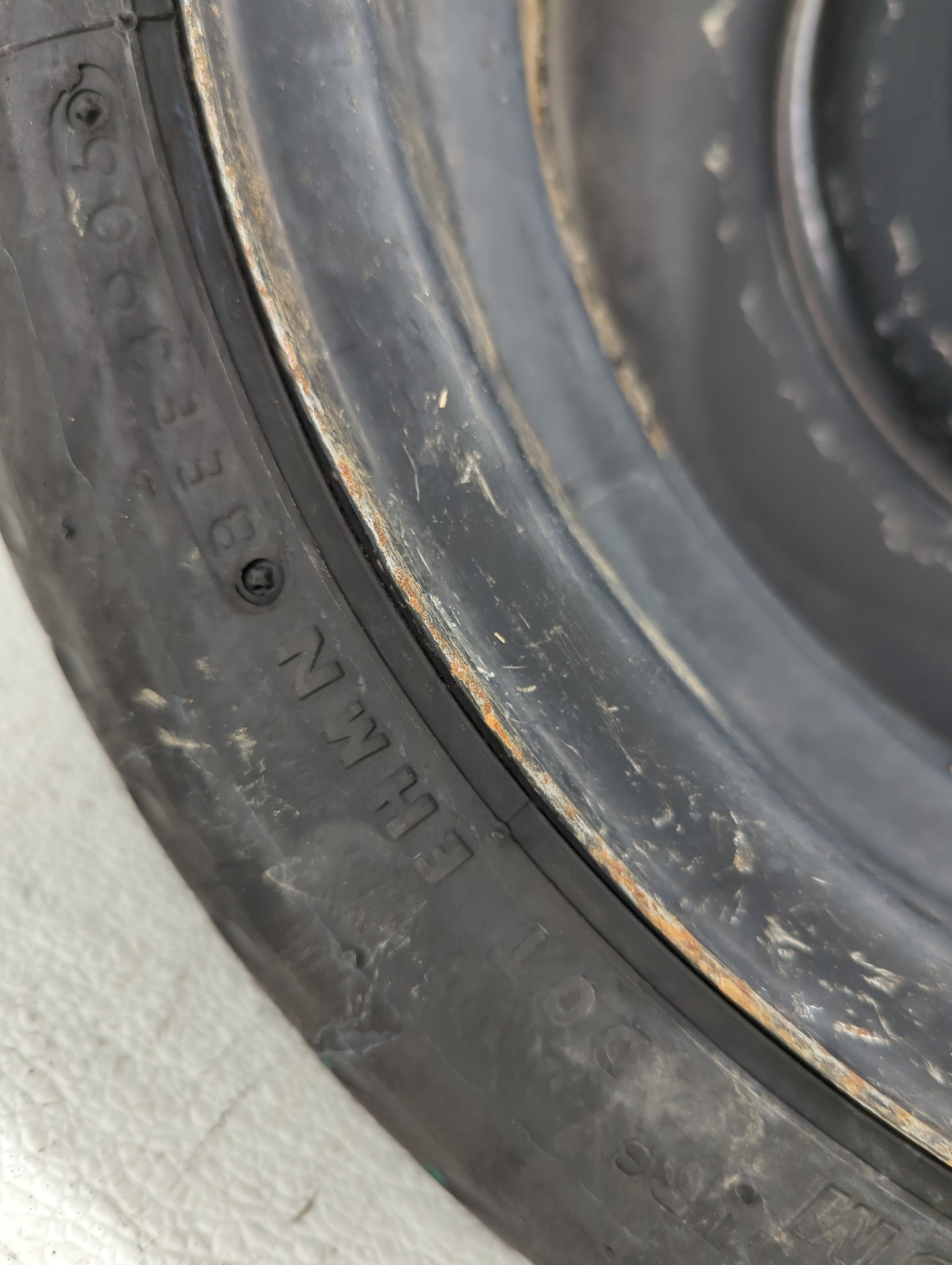 1992-2006 Hyundai Elantra Spare Donut Tire Wheel Rim Oem - Oemusedautoparts1.com